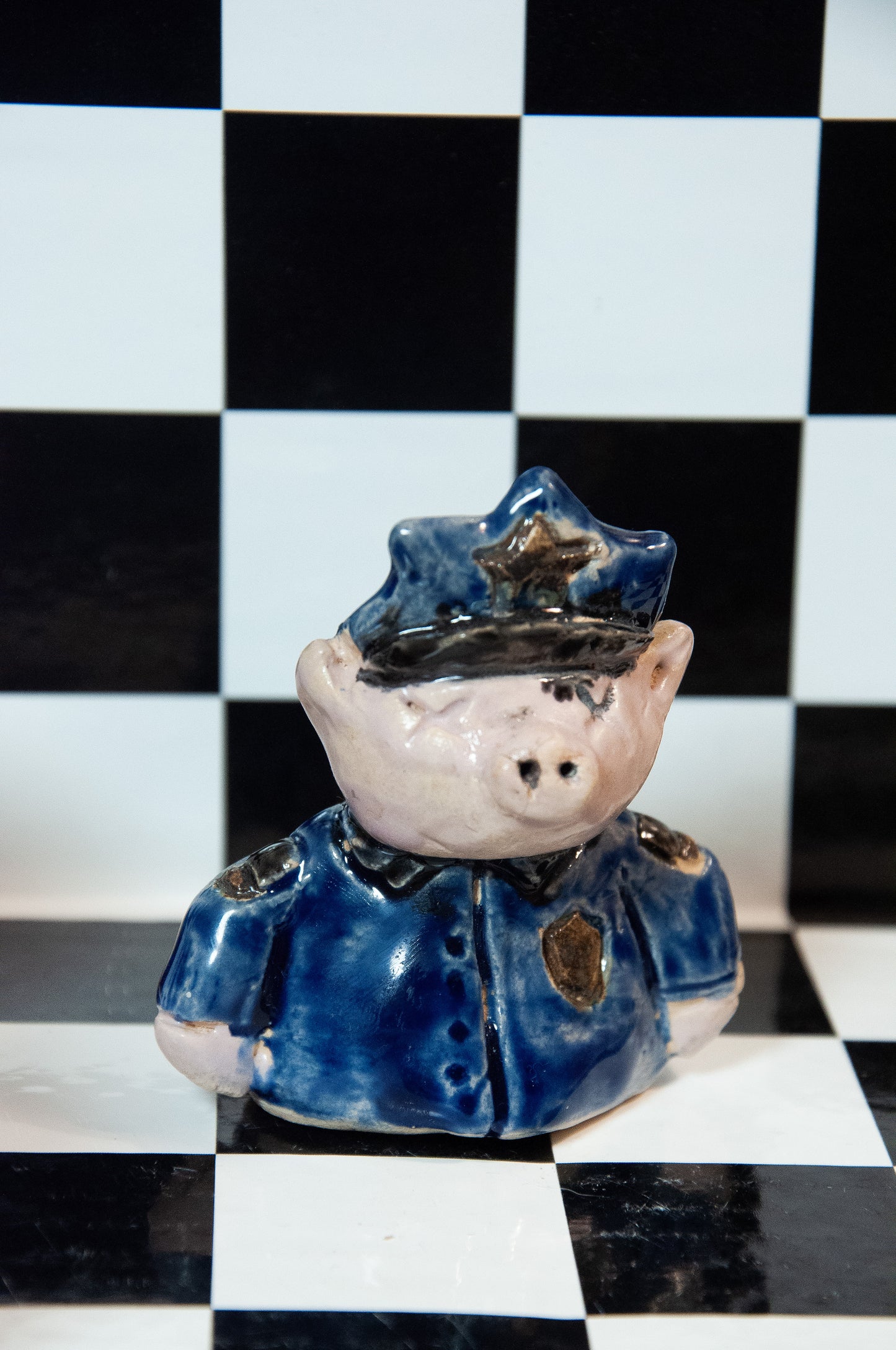 Gewürzstreuer Cop Schwein