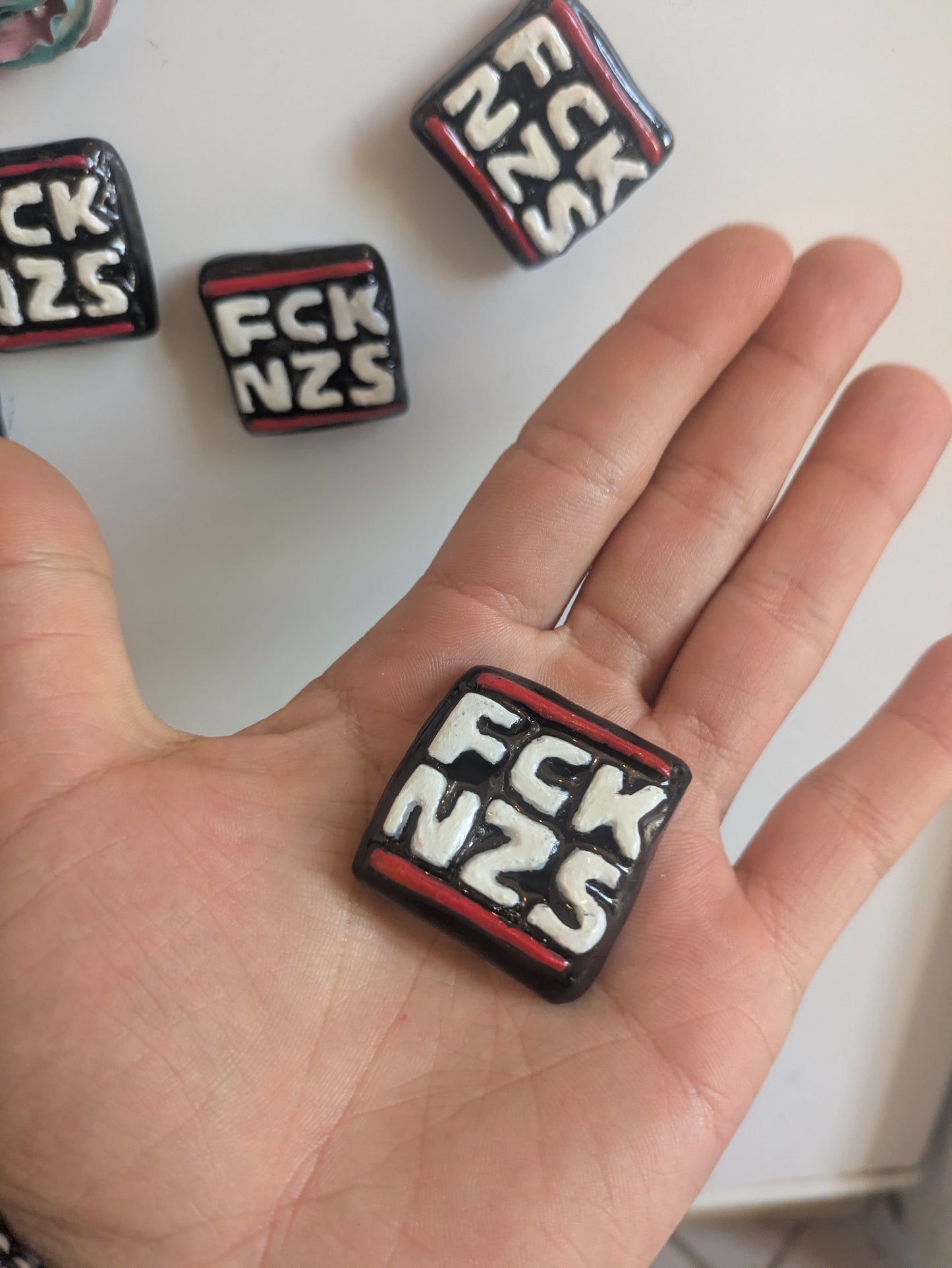 FCK NZS handmade Magnet