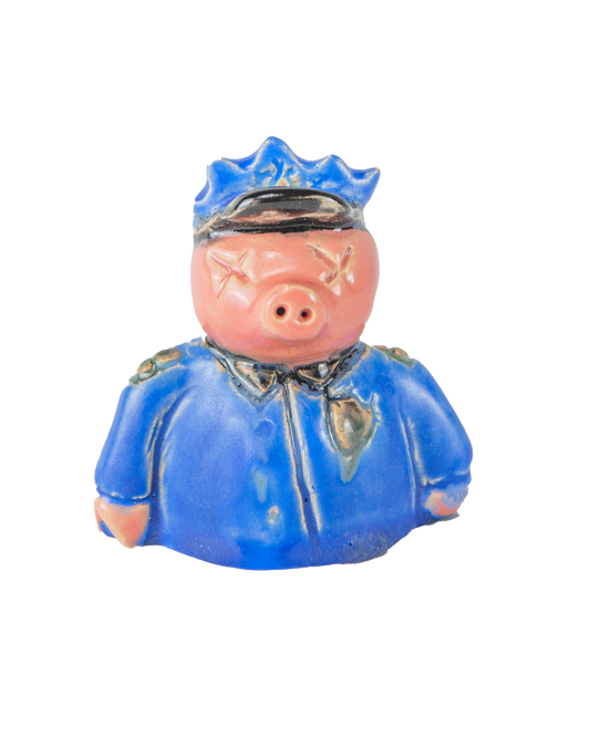 Gewürzstreuer Polizei Schwein