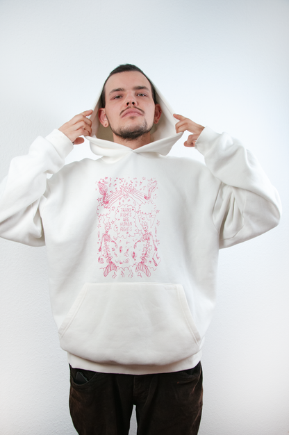 TRANS RIGHTS ARE HUMAN RIGHTS - Kapuzenpullover mit Siebdruck