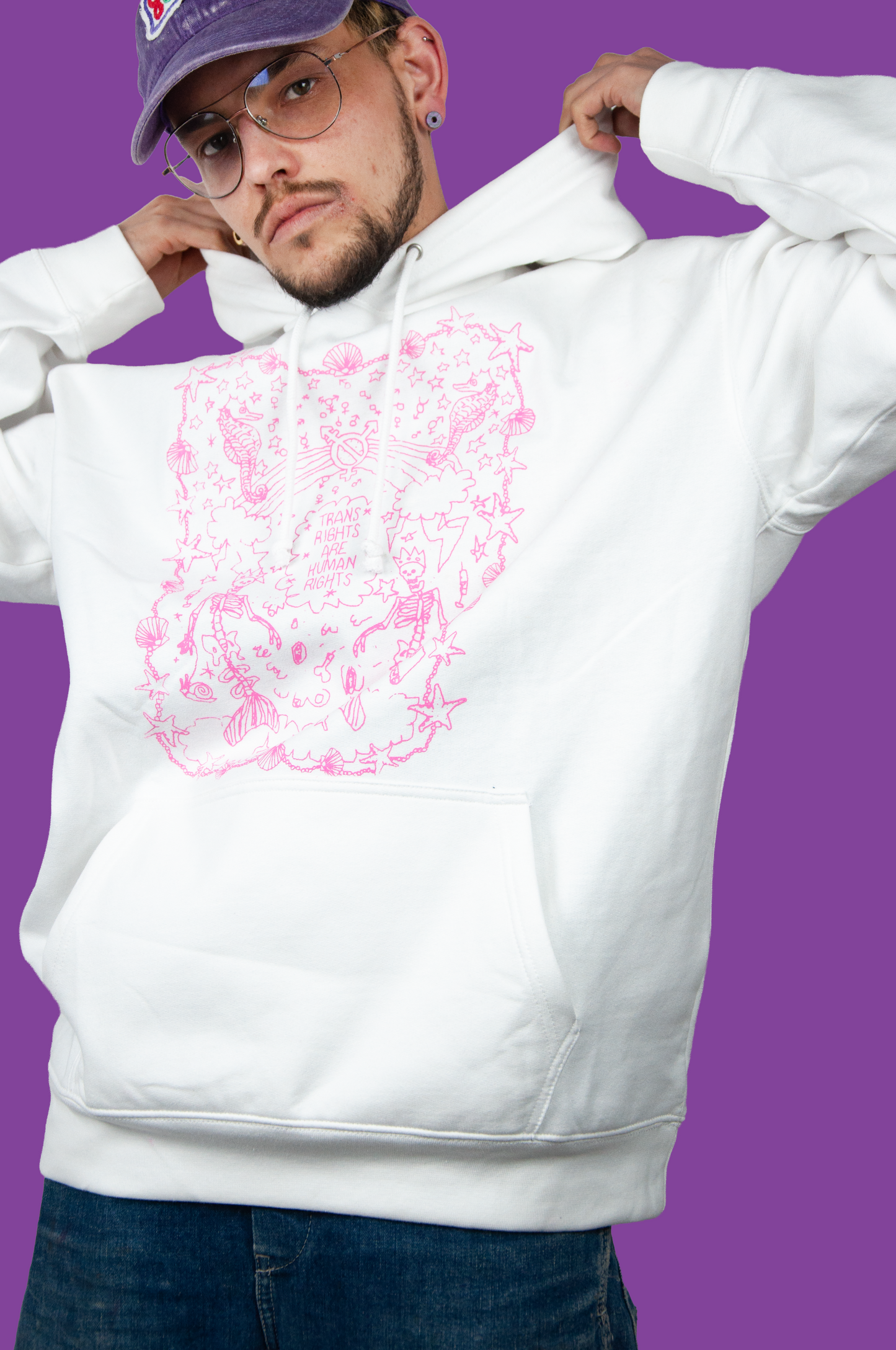 TRANS RIGHTS ARE HUMAN RIGHTS - Hoodie