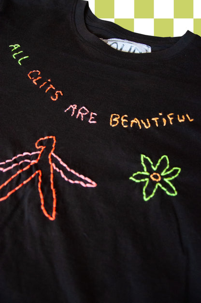ALL CLITS ARE BEAUTIFUL - ACAB - Embroidery Shirt