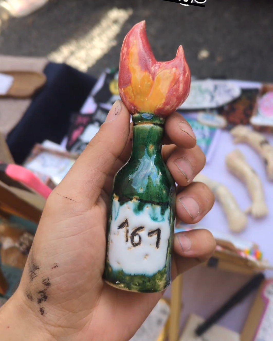 161 Molli Räucherfigur