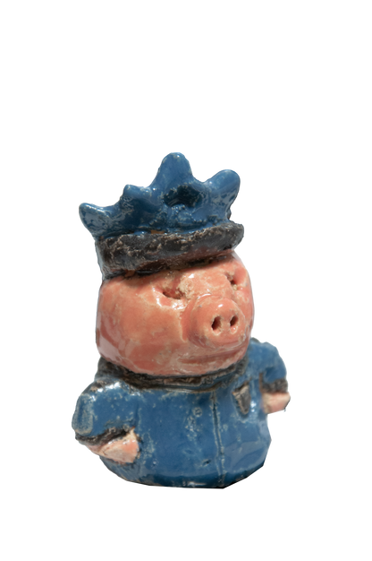Gewürzstreuer Cop Schwein