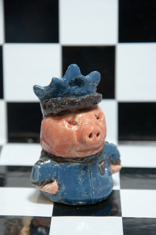 Gewürzstreuer Cop Schwein